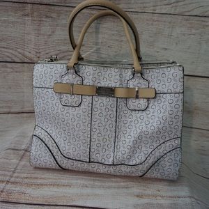 Guess large handbag white